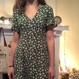 Green forever 21 dress NWT!